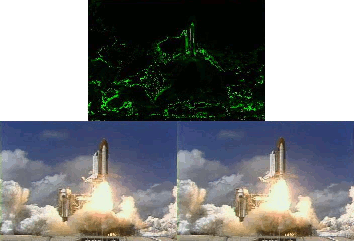 MPEG frame differential